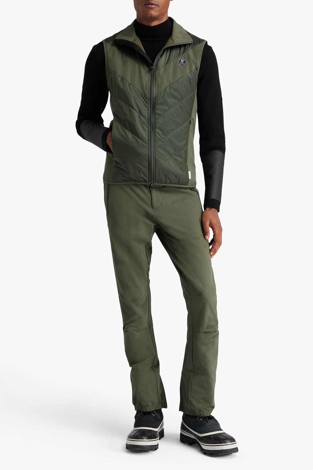 WE NORWEGIANS Beito quilted stretch-shell vest
