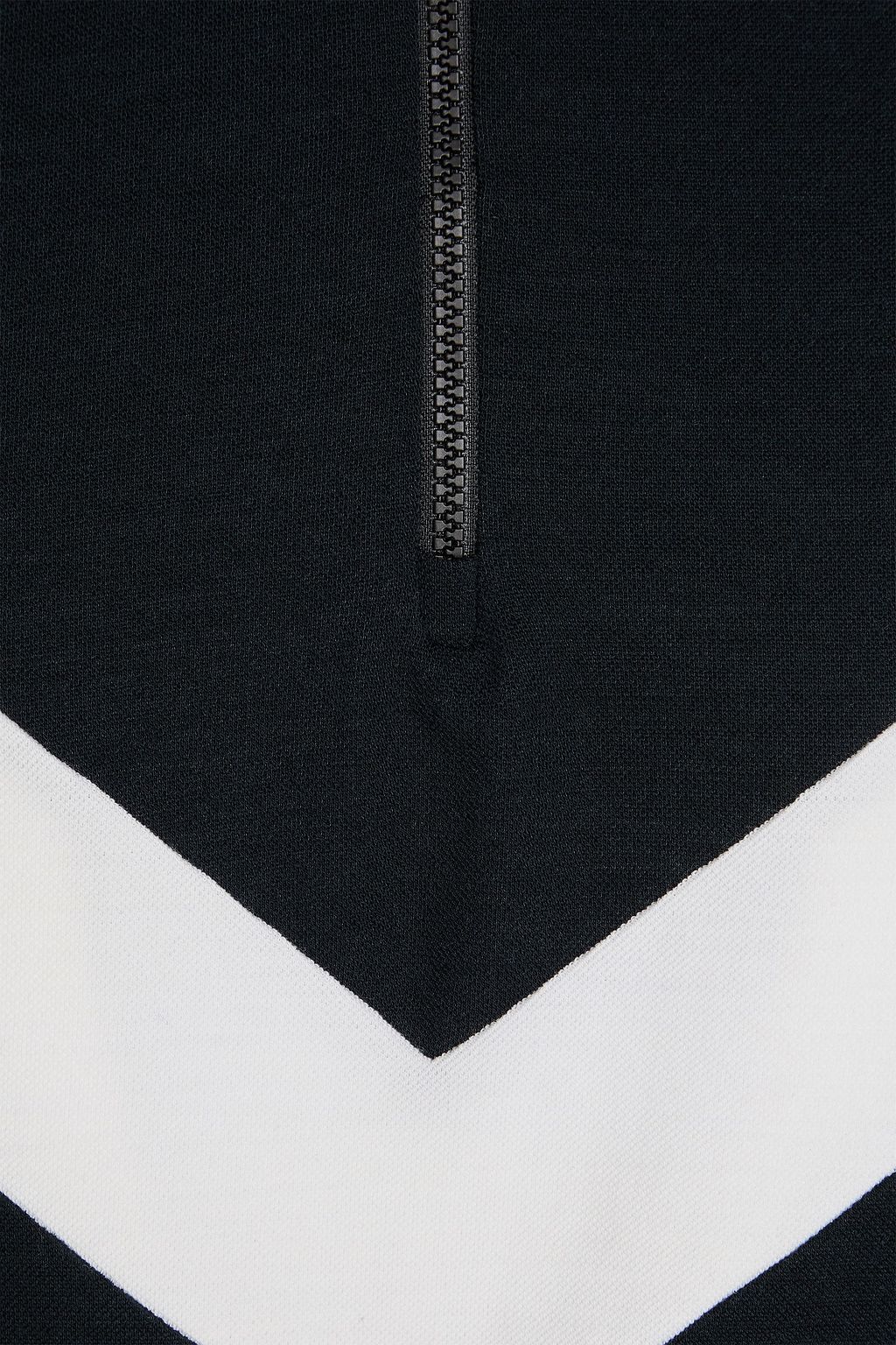 WE NORWEGIANS Voss striped merino wool-blend half-zip base layer