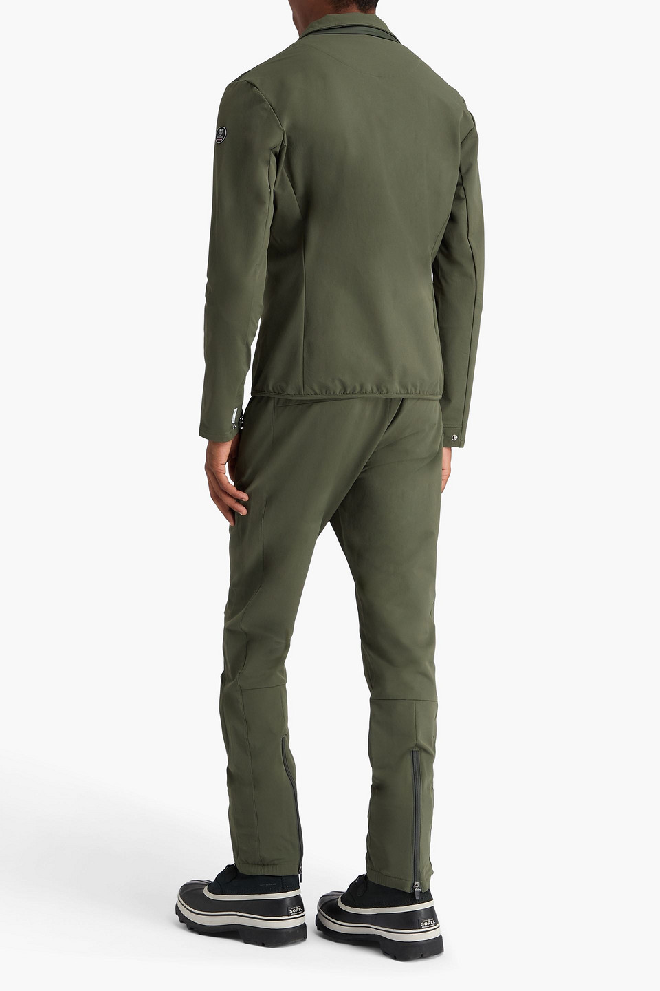 We Norwegians Beito Quilted Stretch-shell Jacket In Green