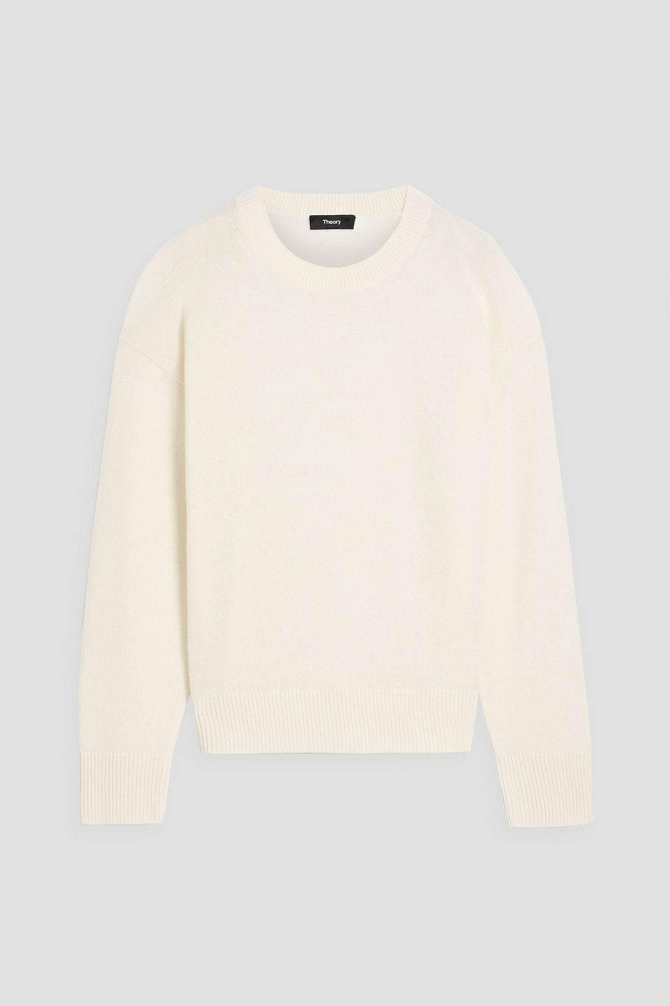 Theory Cashmere Sweater In White
