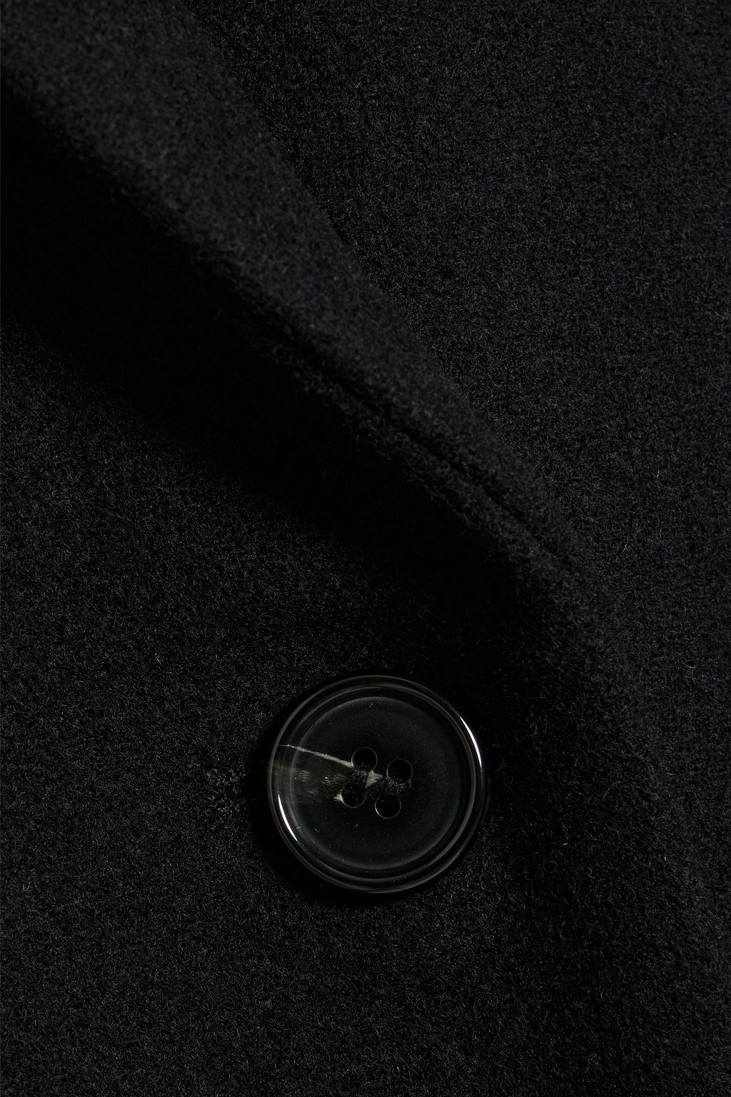 THEORY Double-breasted wool-felt coat
