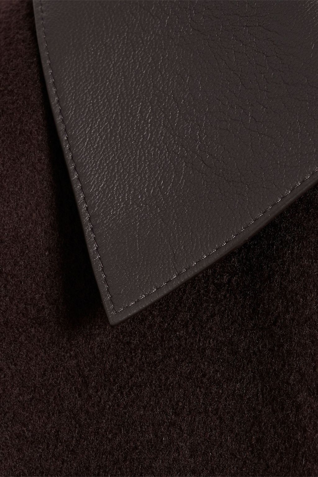 THEORY Oaklane wool and cashmere-blend felt coat