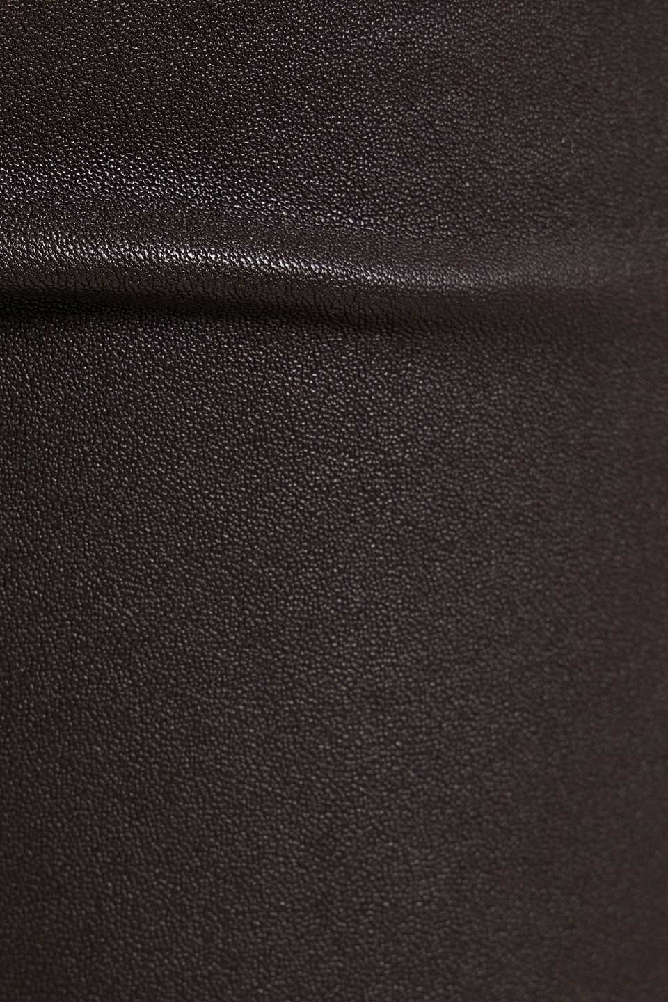 Theory Adbelle Leather Leggings In Brown