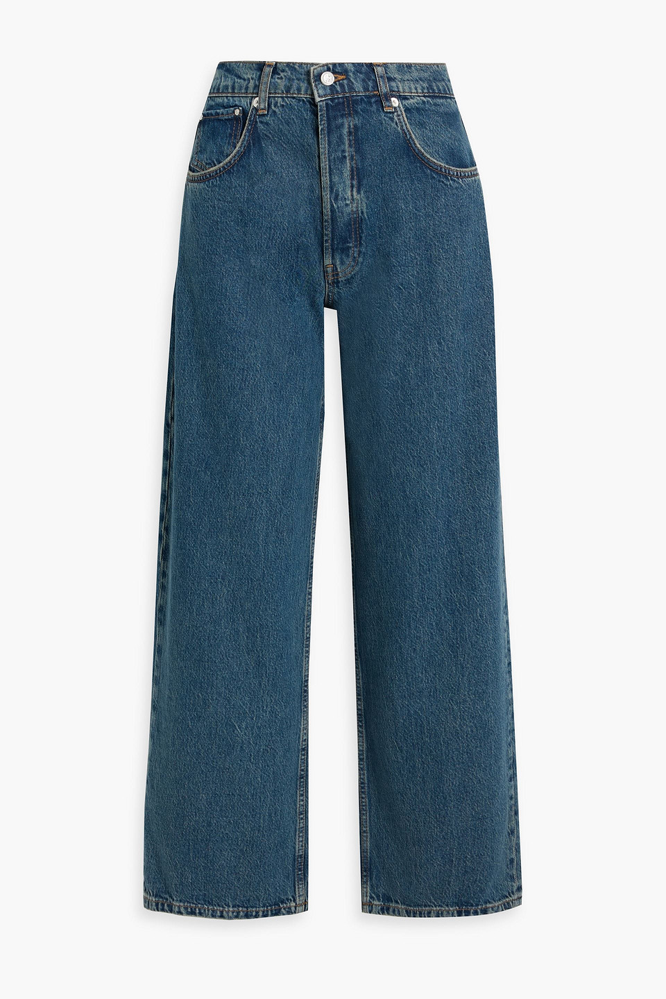 Manon high-rise wide-leg jeans