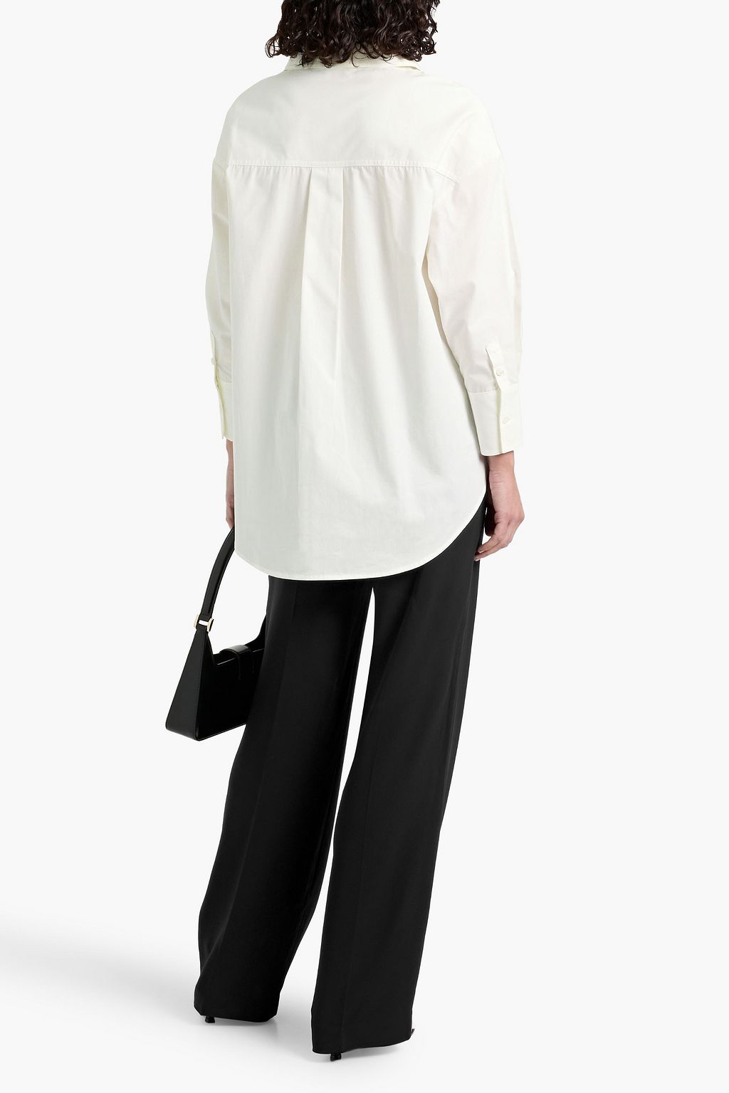 ANINE BING Mika cotton-poplin shirt