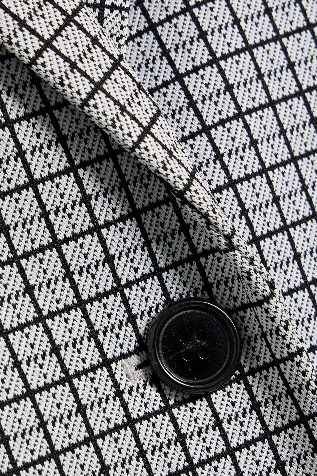 THEORY Checked jacquard blazer