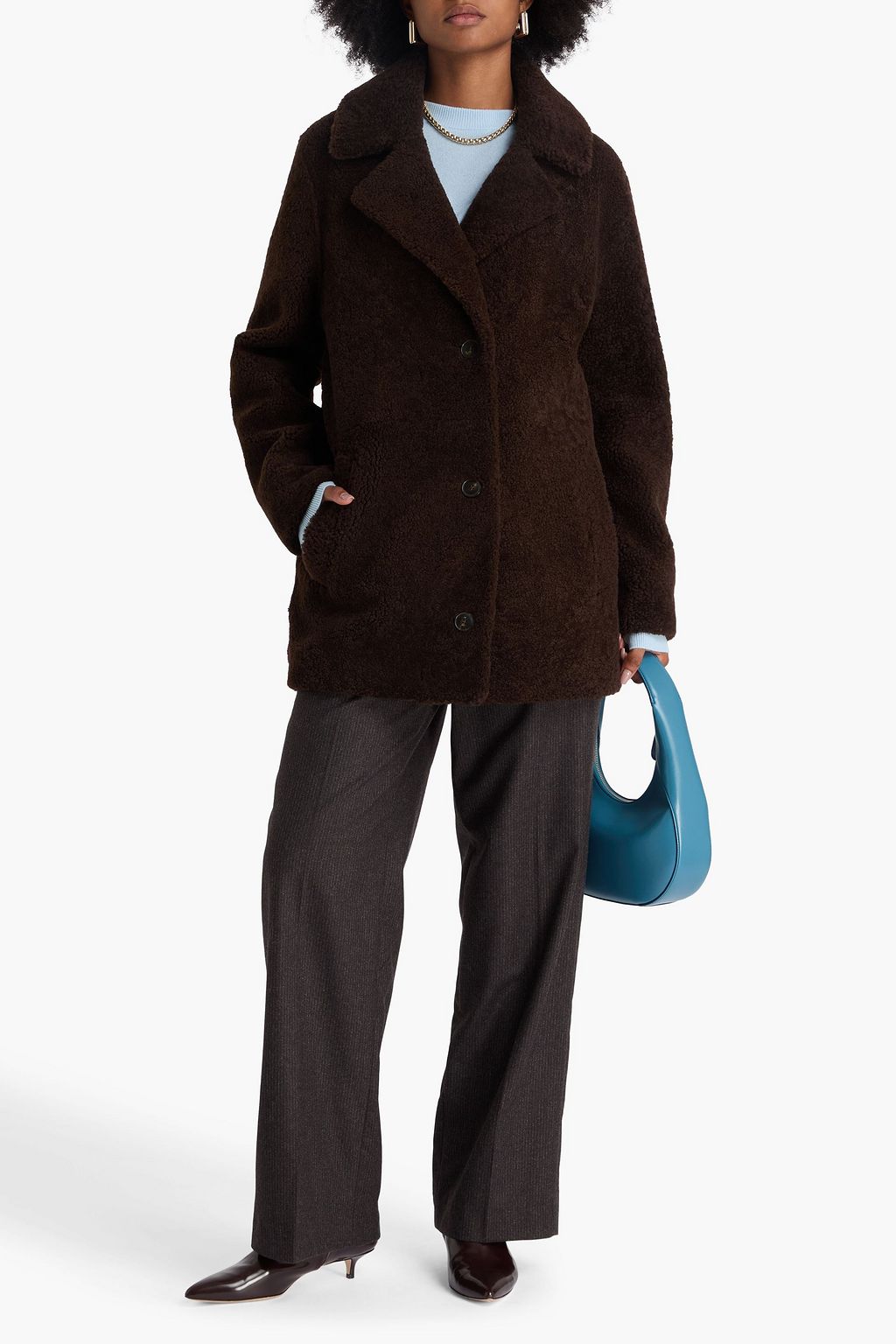 YVES SALOMON Shearling coat