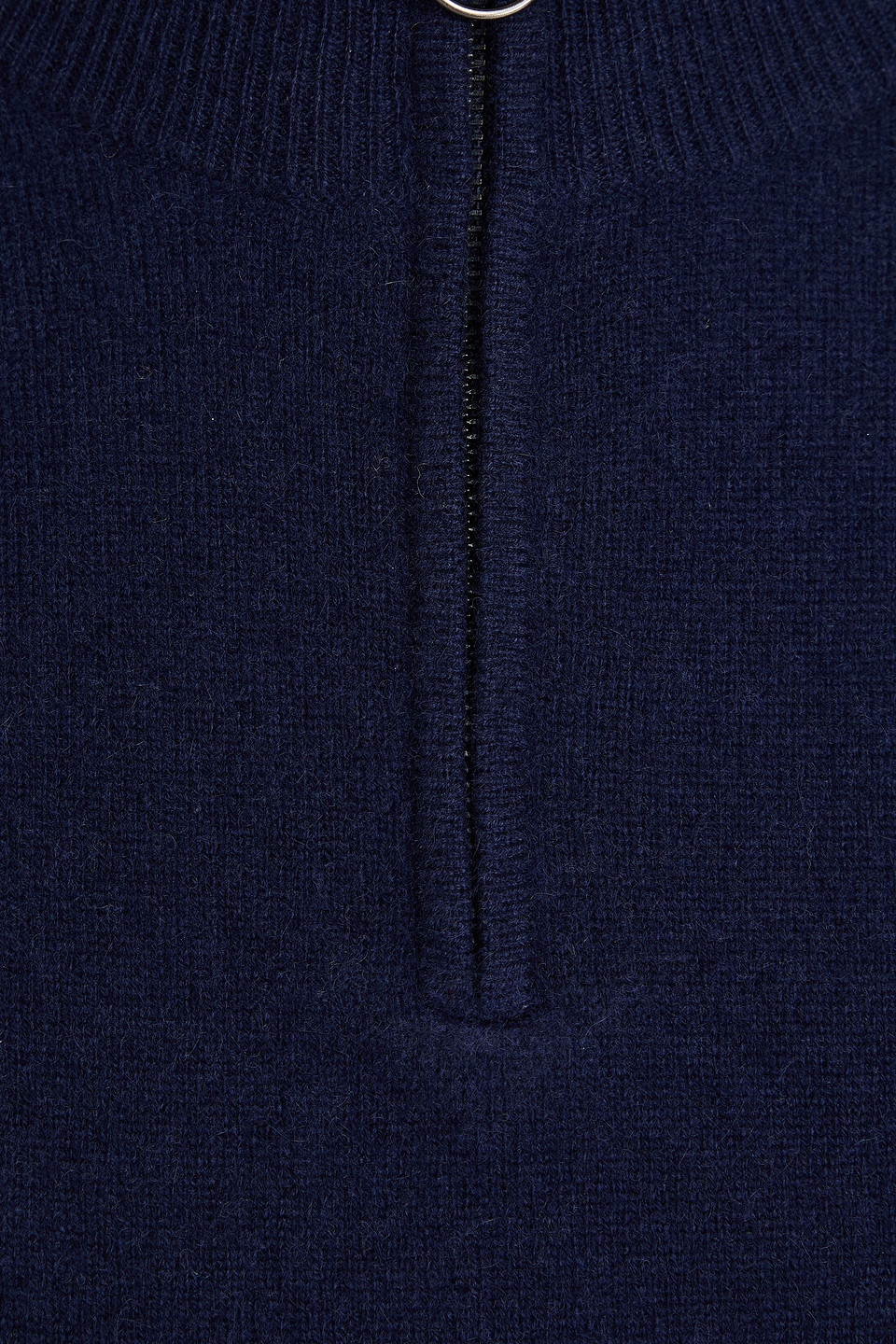 We Norwegians Blefjell Cashmere Half-zip Sweater In Blue