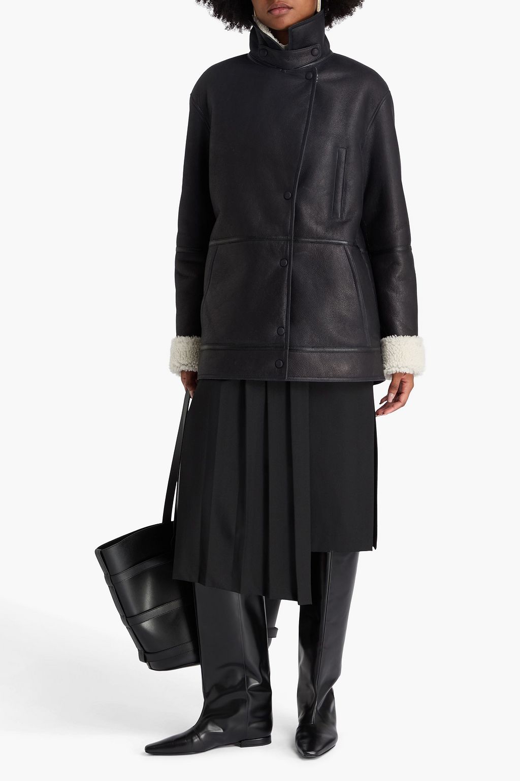 YVES SALOMON Shearling jacket