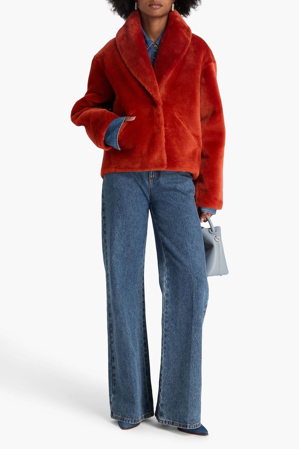 YVES SALOMON Shearling jacket