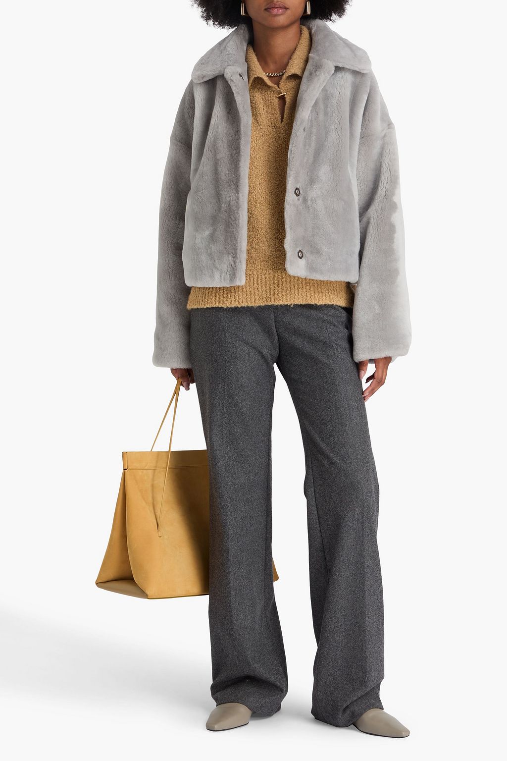 YVES SALOMON Shearling jacket