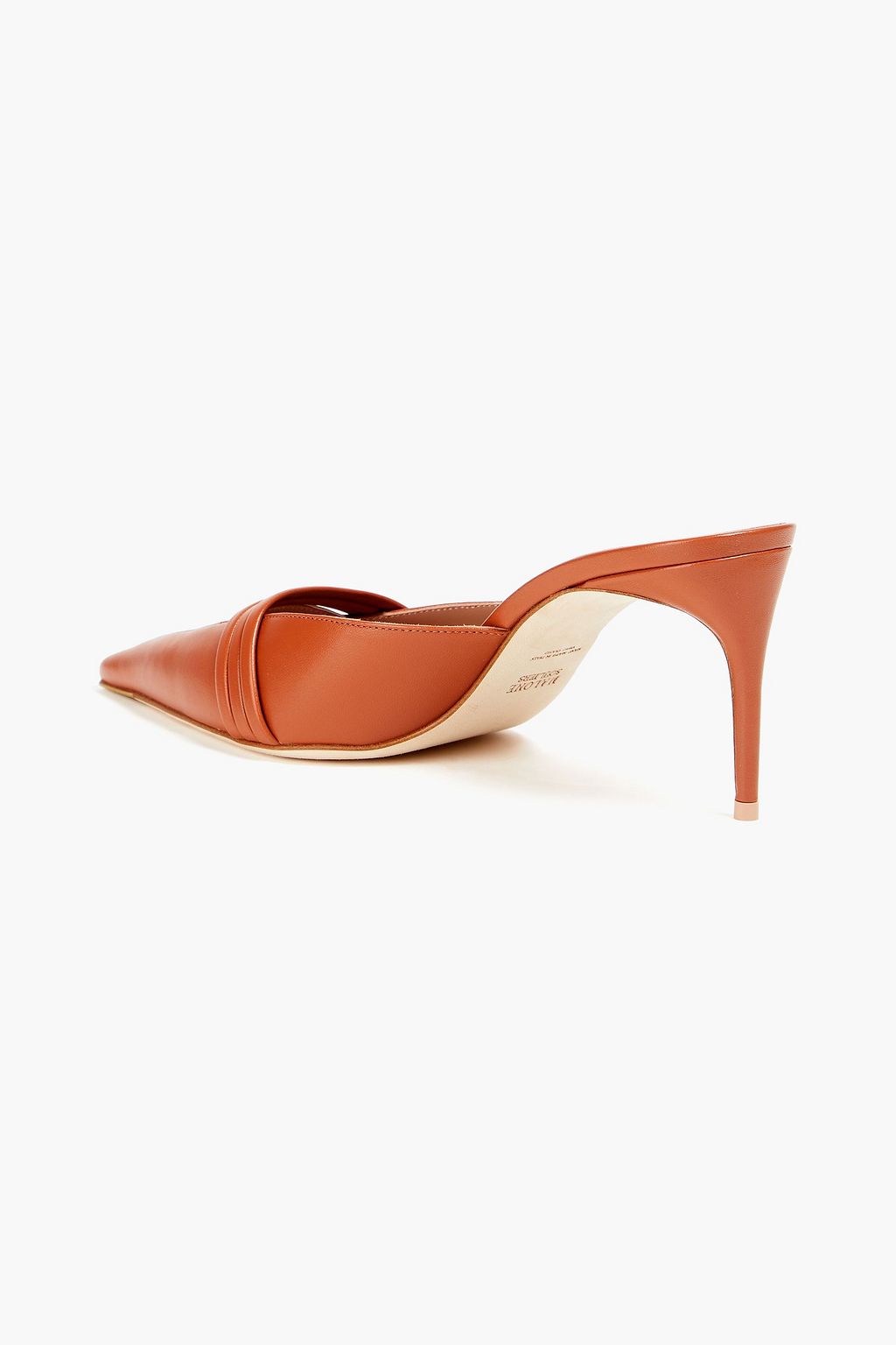 MALONE SOULIERS Taron two-tone leather mules
