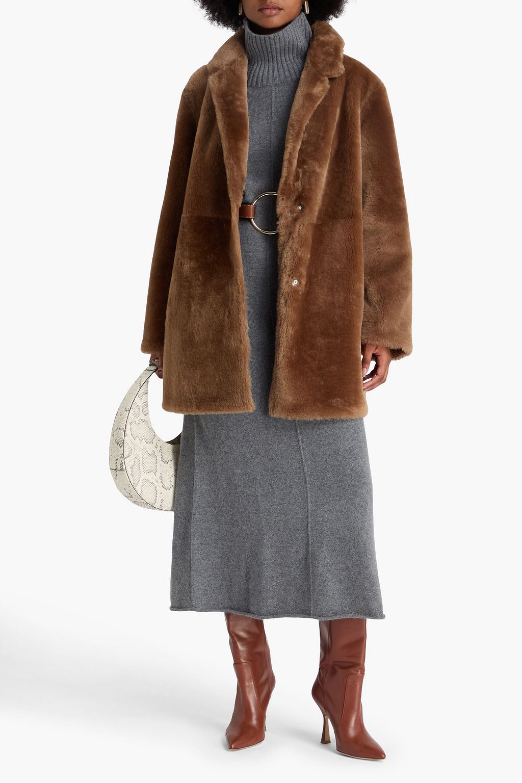 YVES SALOMON Shearling coat
