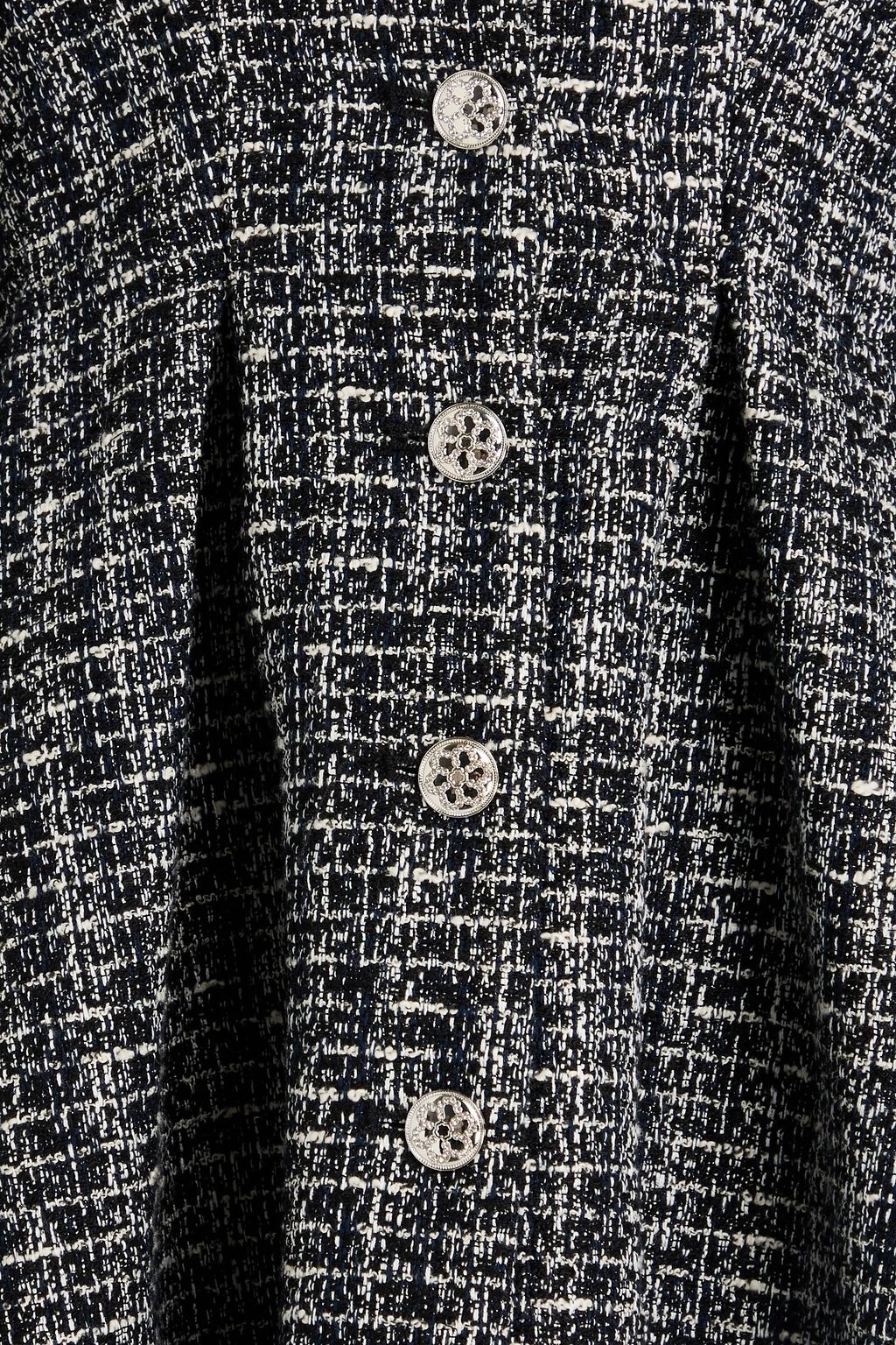 MAJE Embellished tweed mini dress