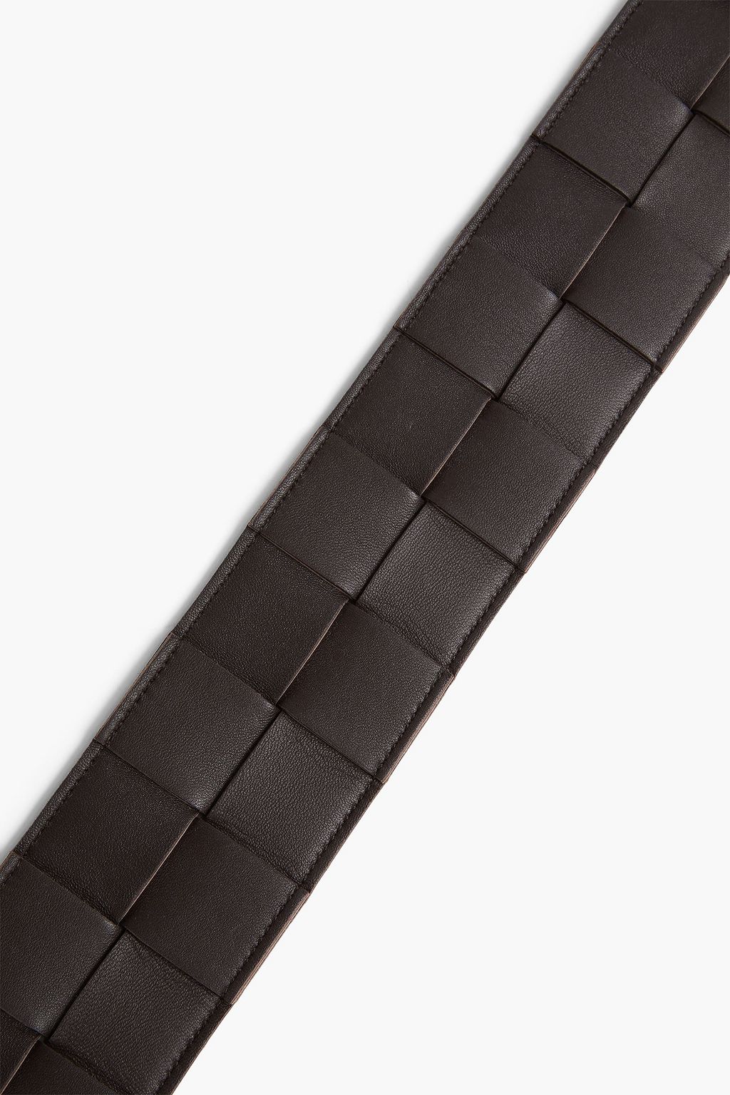 BOTTEGA VENETA Intrecciato leather belt