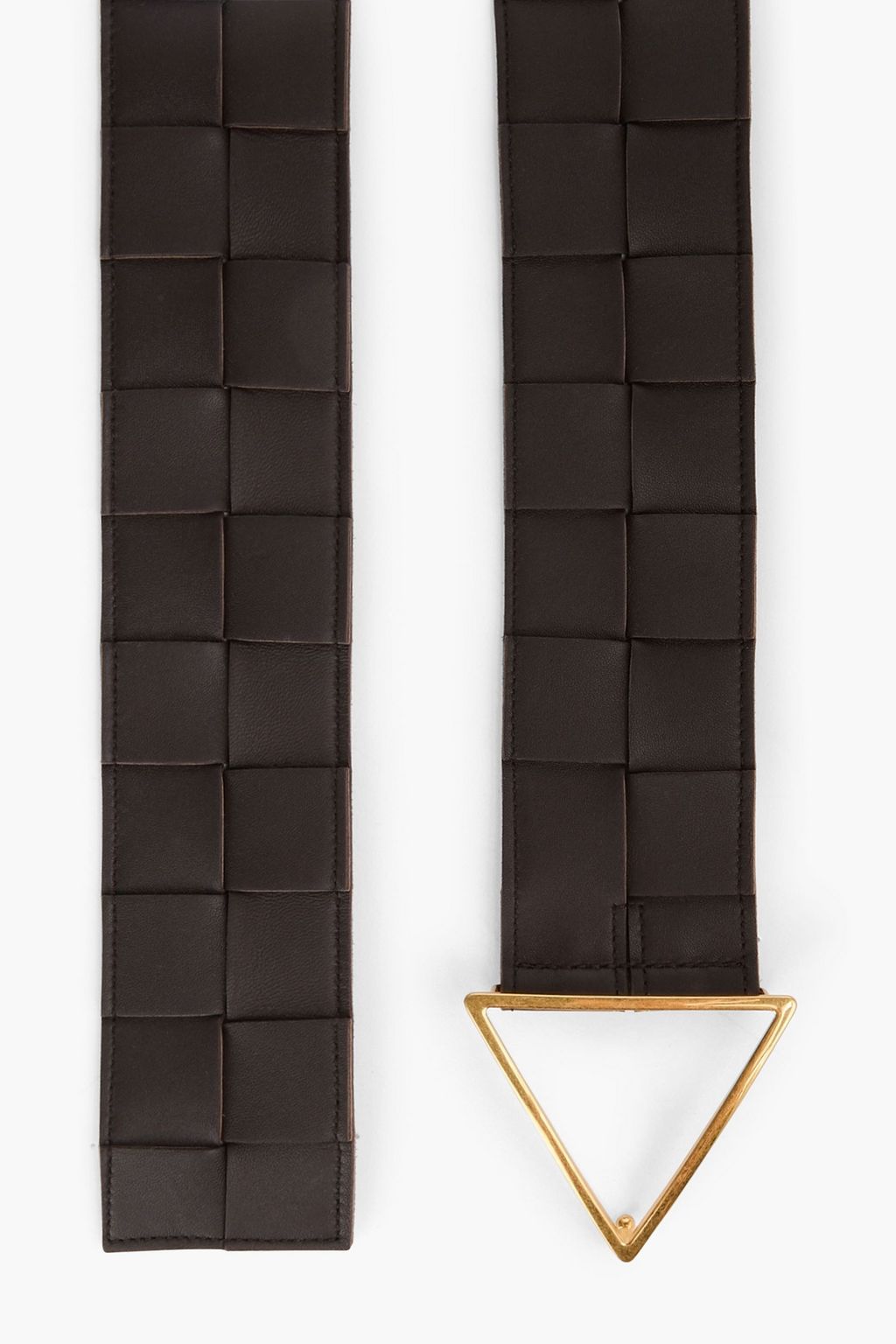 BOTTEGA VENETA Intrecciato leather belt