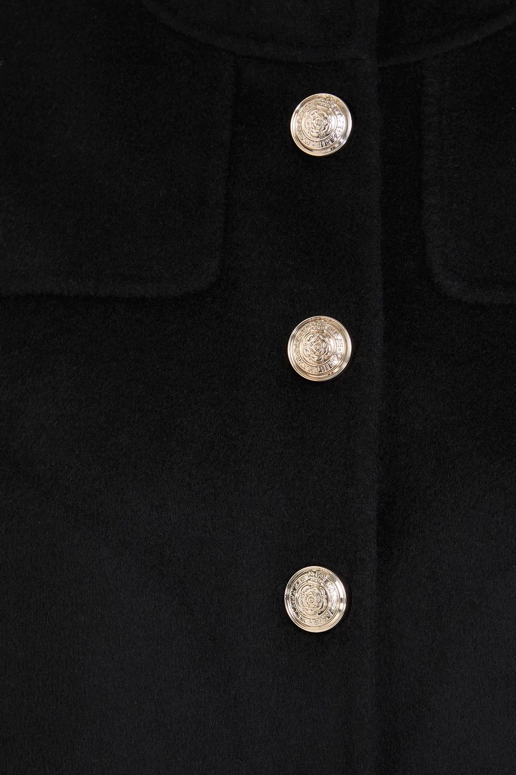 MAJE Wool-blend felt jacket