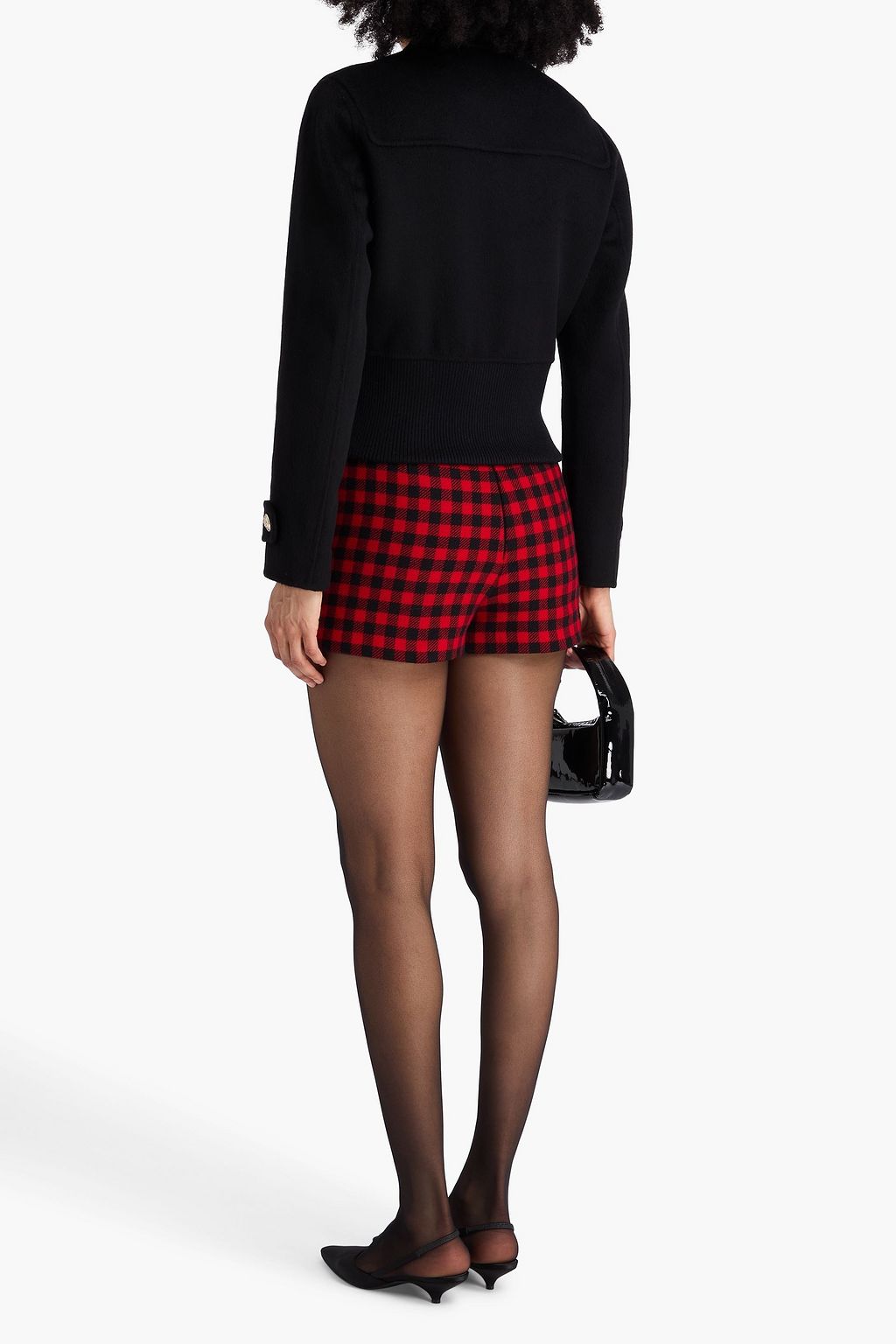MAJE Wool-blend felt jacket