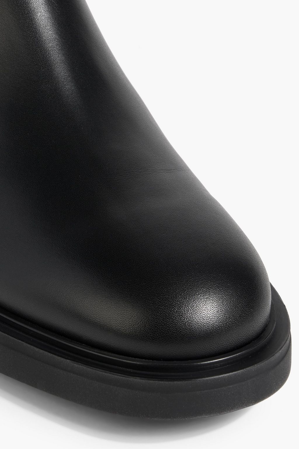 GIANVITO ROSSI Ribbon Dumont leather ankle boots
