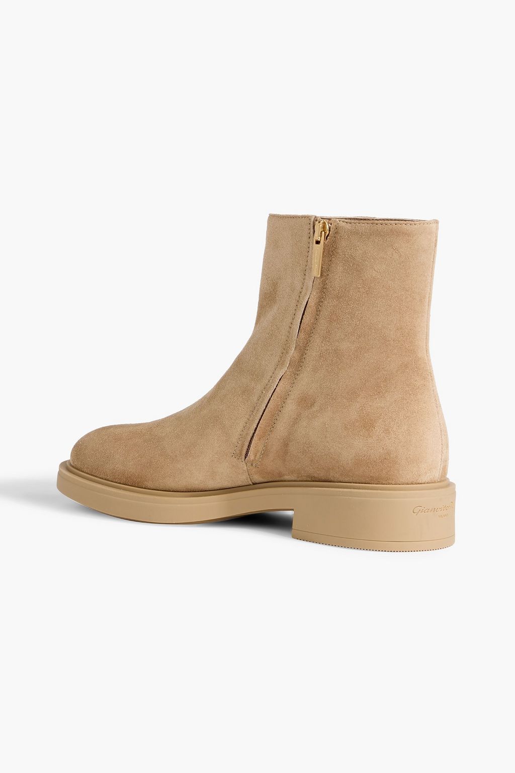GIANVITO ROSSI Lexington suede ankle boots