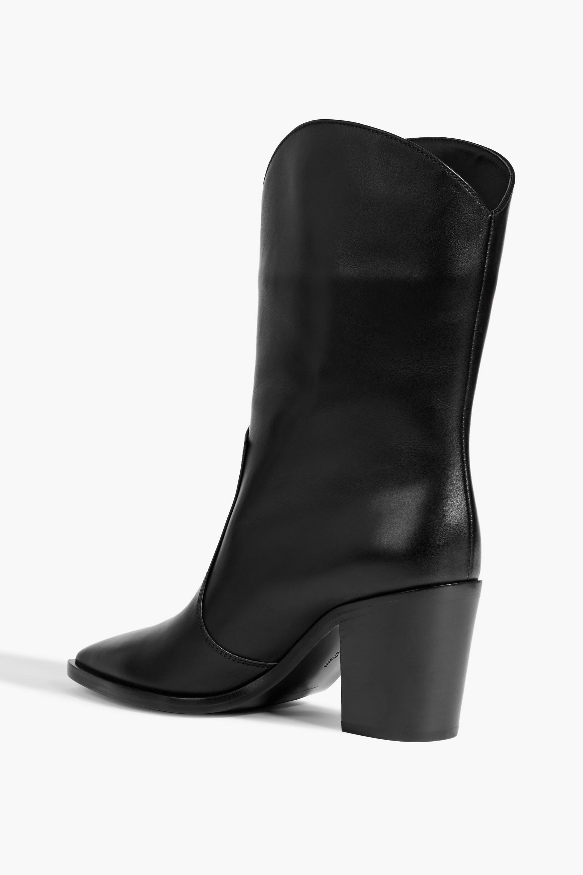 GIANVITO ROSSI - Denver leather ankle boots | Plush