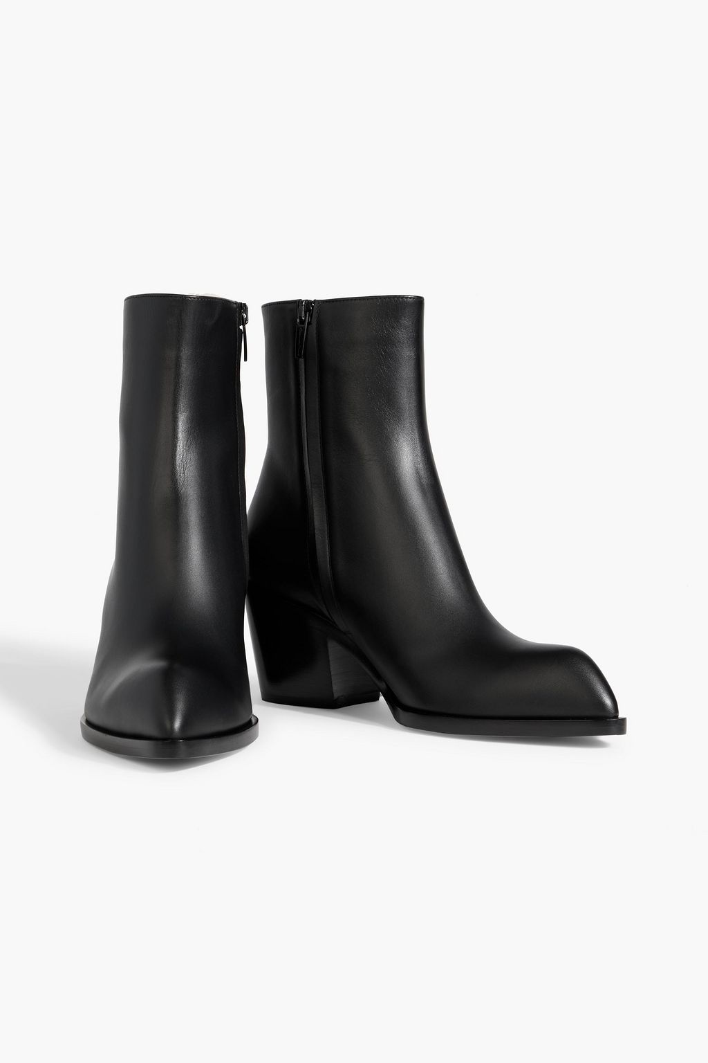 GIANVITO ROSSI Wednesday leather ankle boots