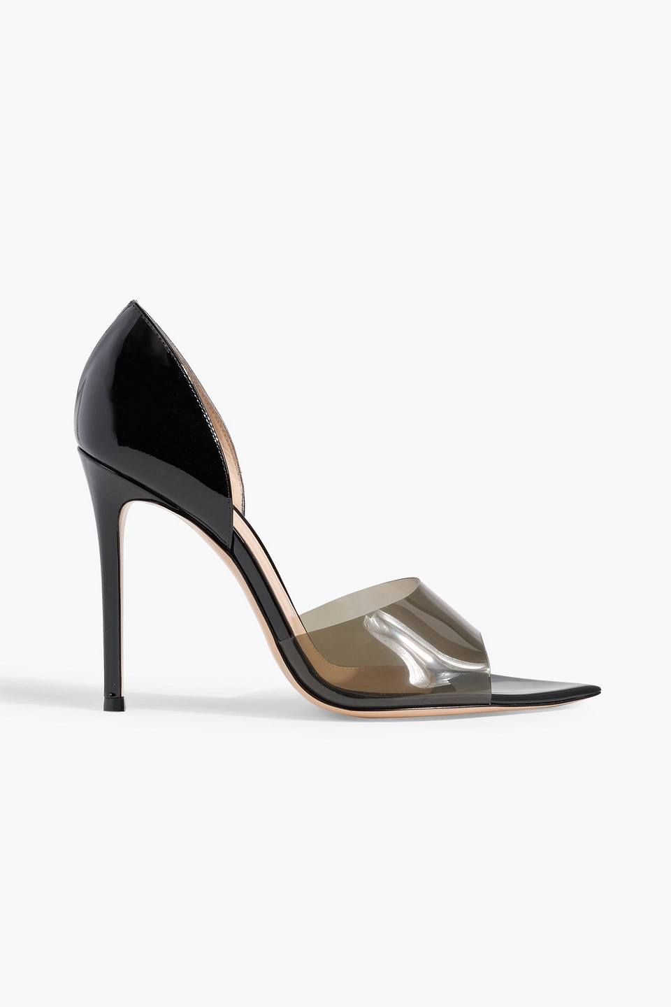 Gianvito Rossi Bree Patent-leather And Pvc Sandals