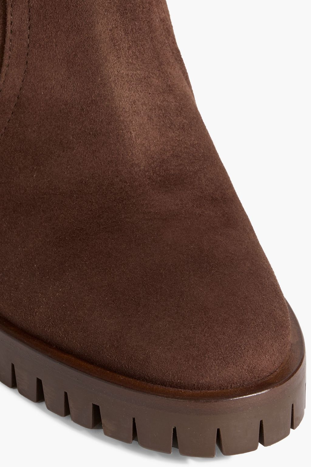 GIANVITO ROSSI Timber suede knee boots