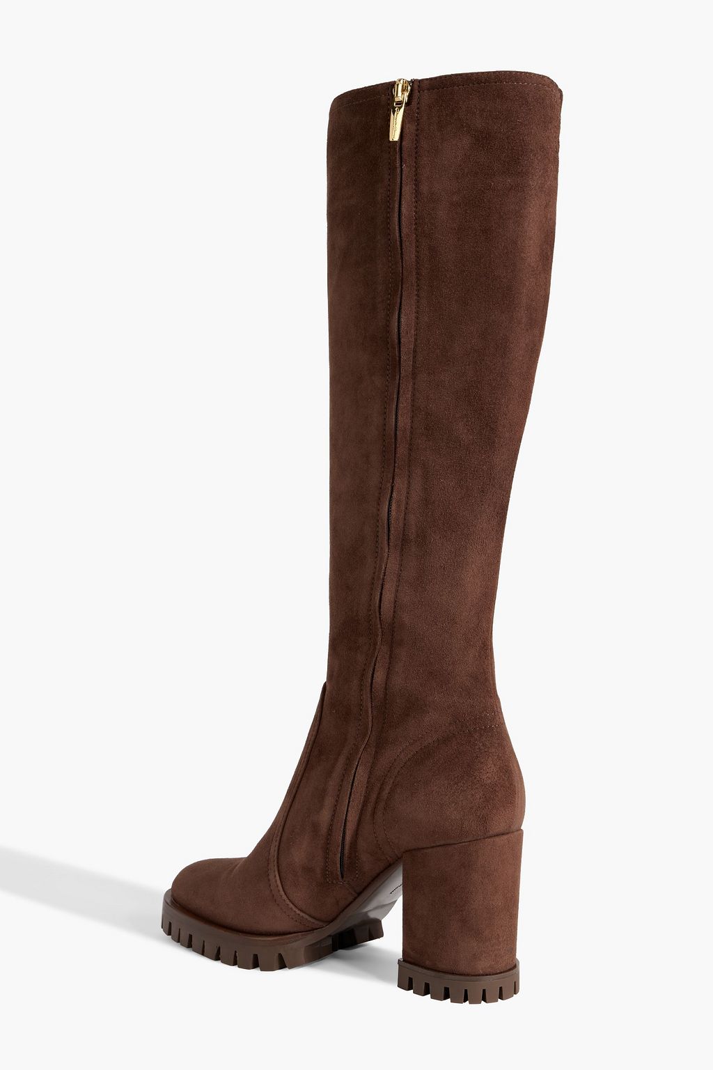 GIANVITO ROSSI Timber suede knee boots