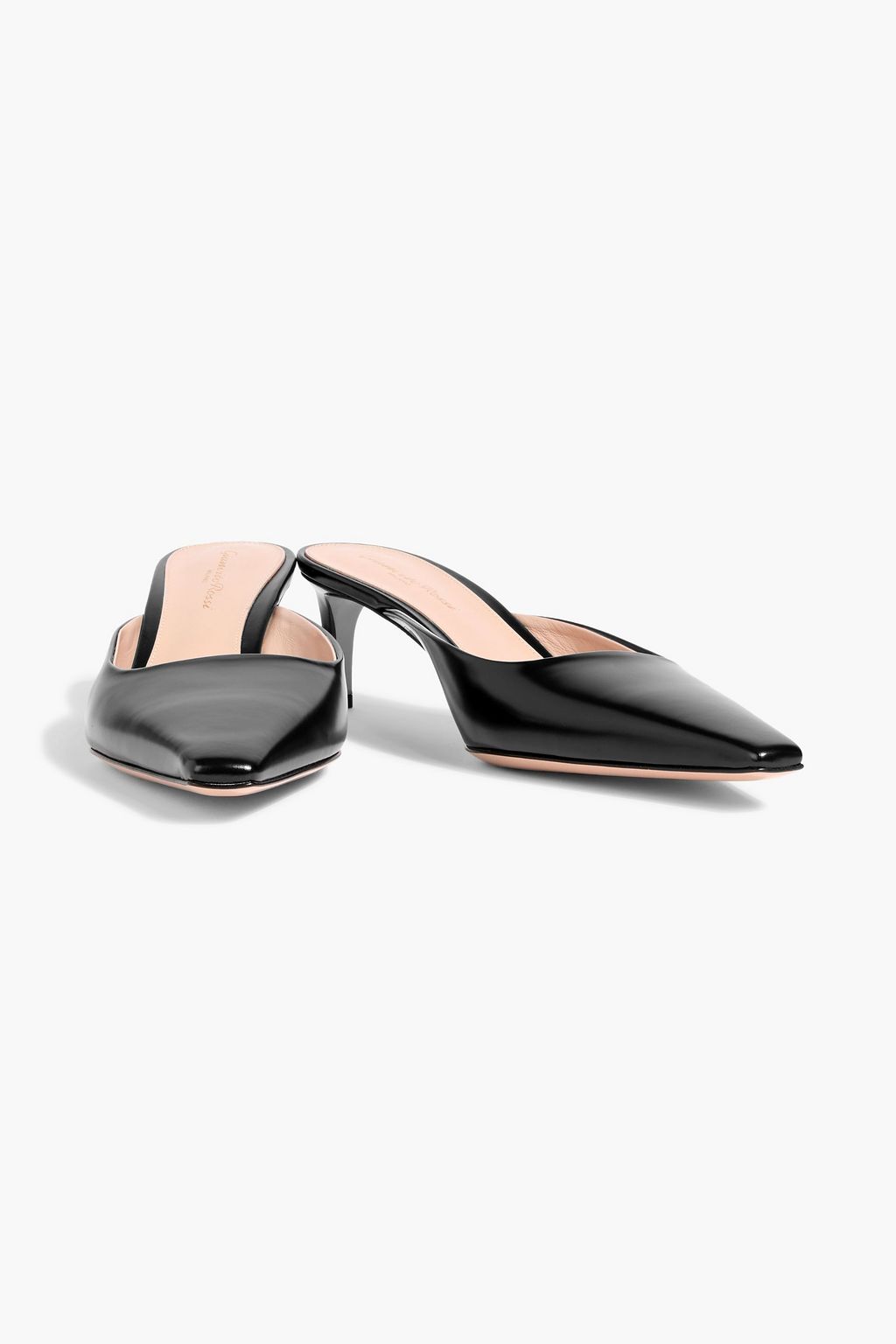 GIANVITO ROSSI Lindsay leather mules