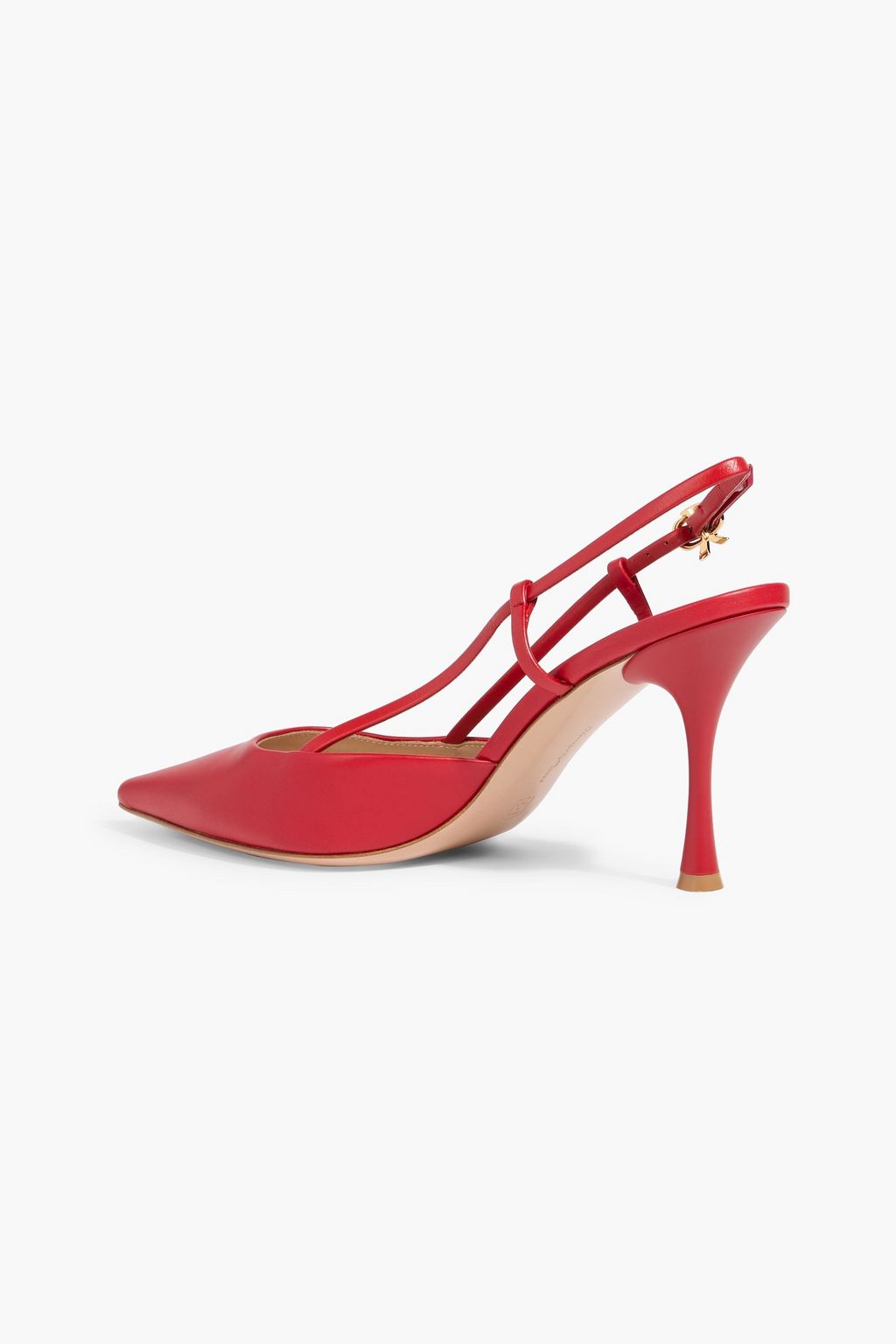 GIANVITO ROSSI Ascent leather slingback pumps