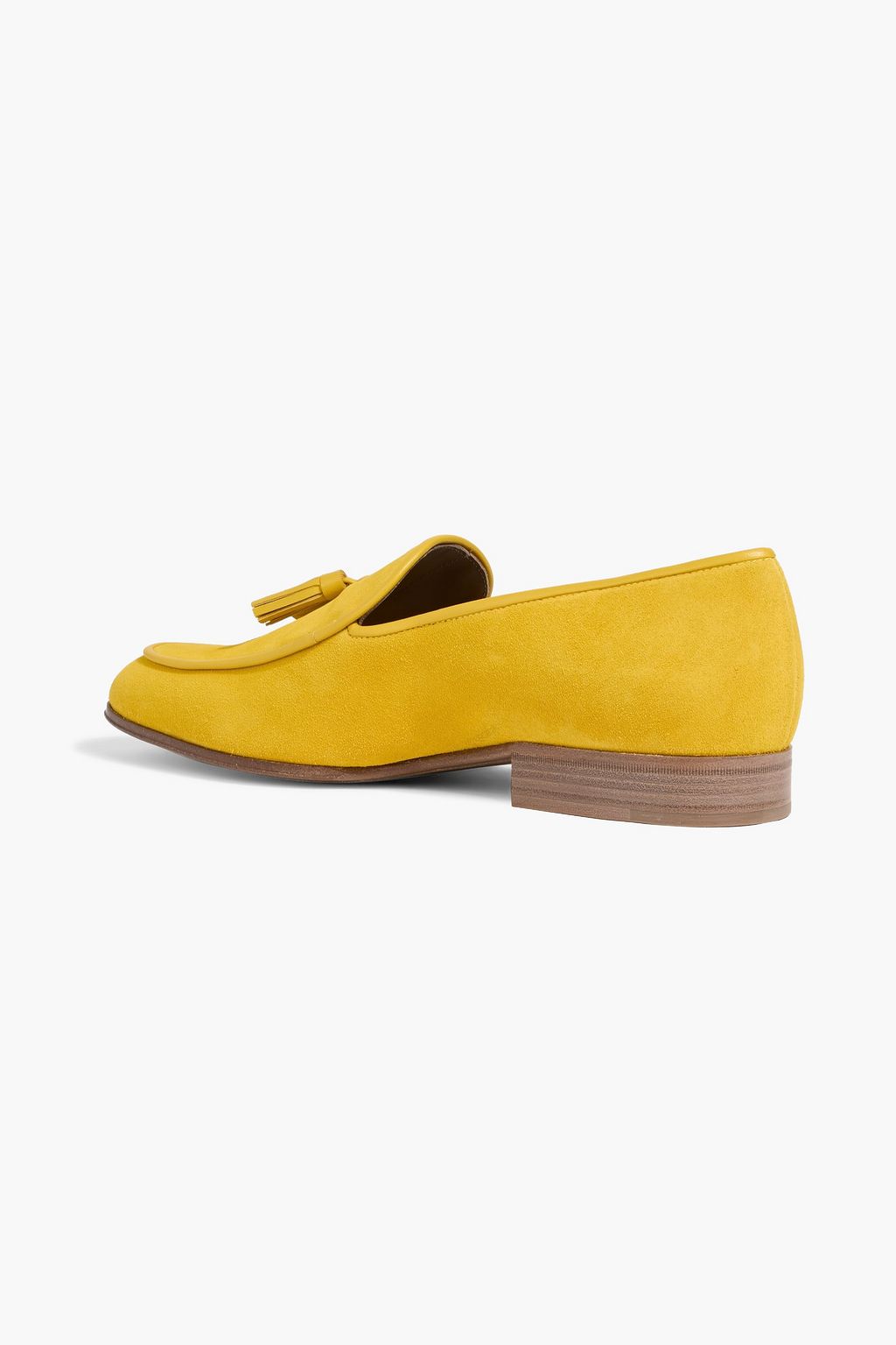 GIANVITO ROSSI Julio tasseled suede loafers