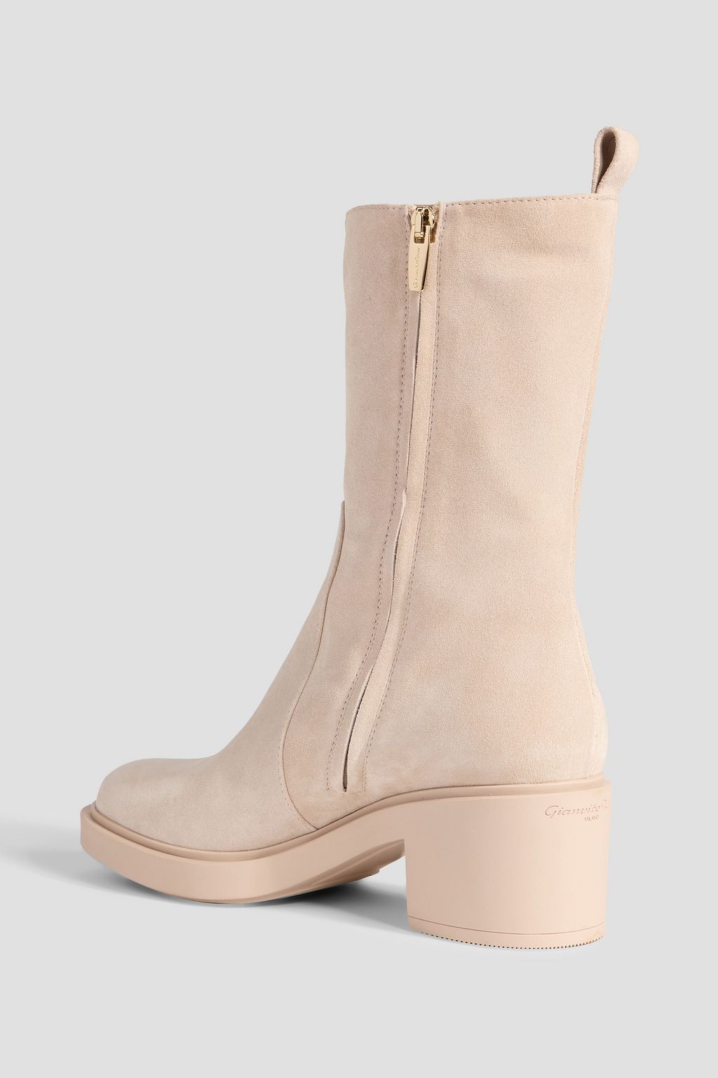 GIANVITO ROSSI Exton suede ankle boots