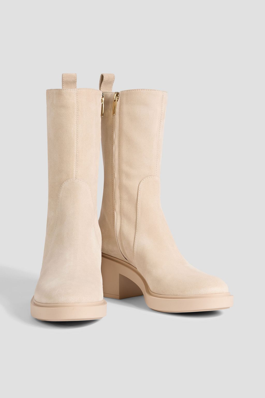 GIANVITO ROSSI Exton suede ankle boots