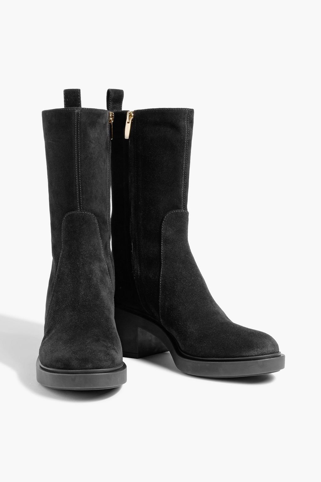 GIANVITO ROSSI Exton suede ankle boots