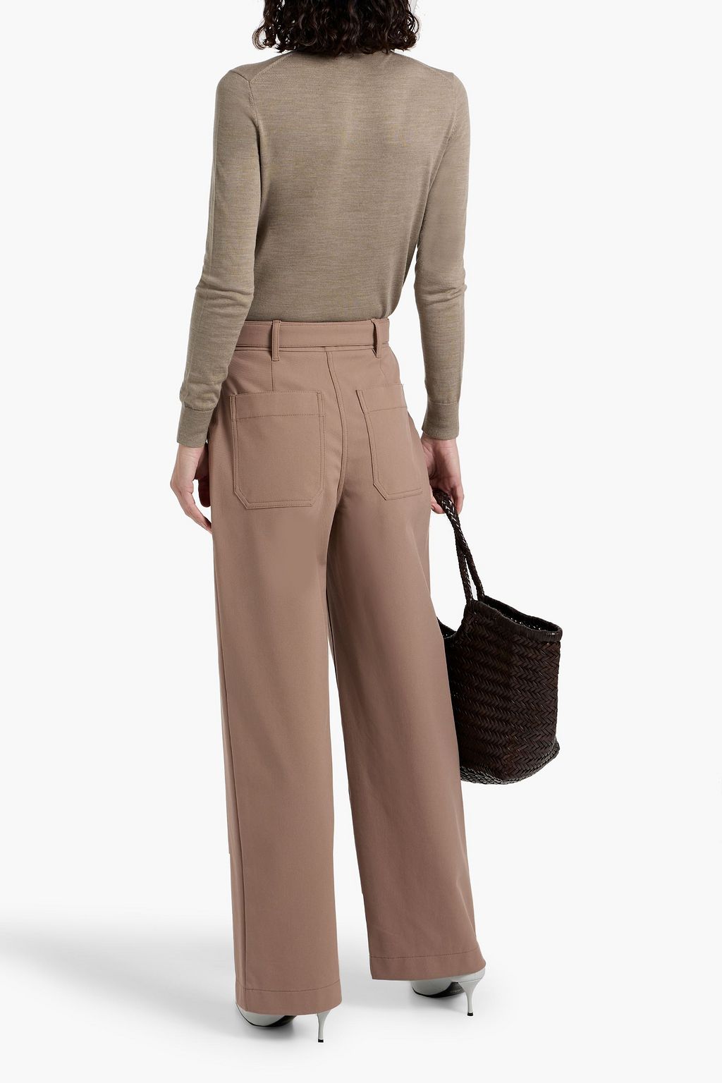 THEORY Wool turtleneck sweater