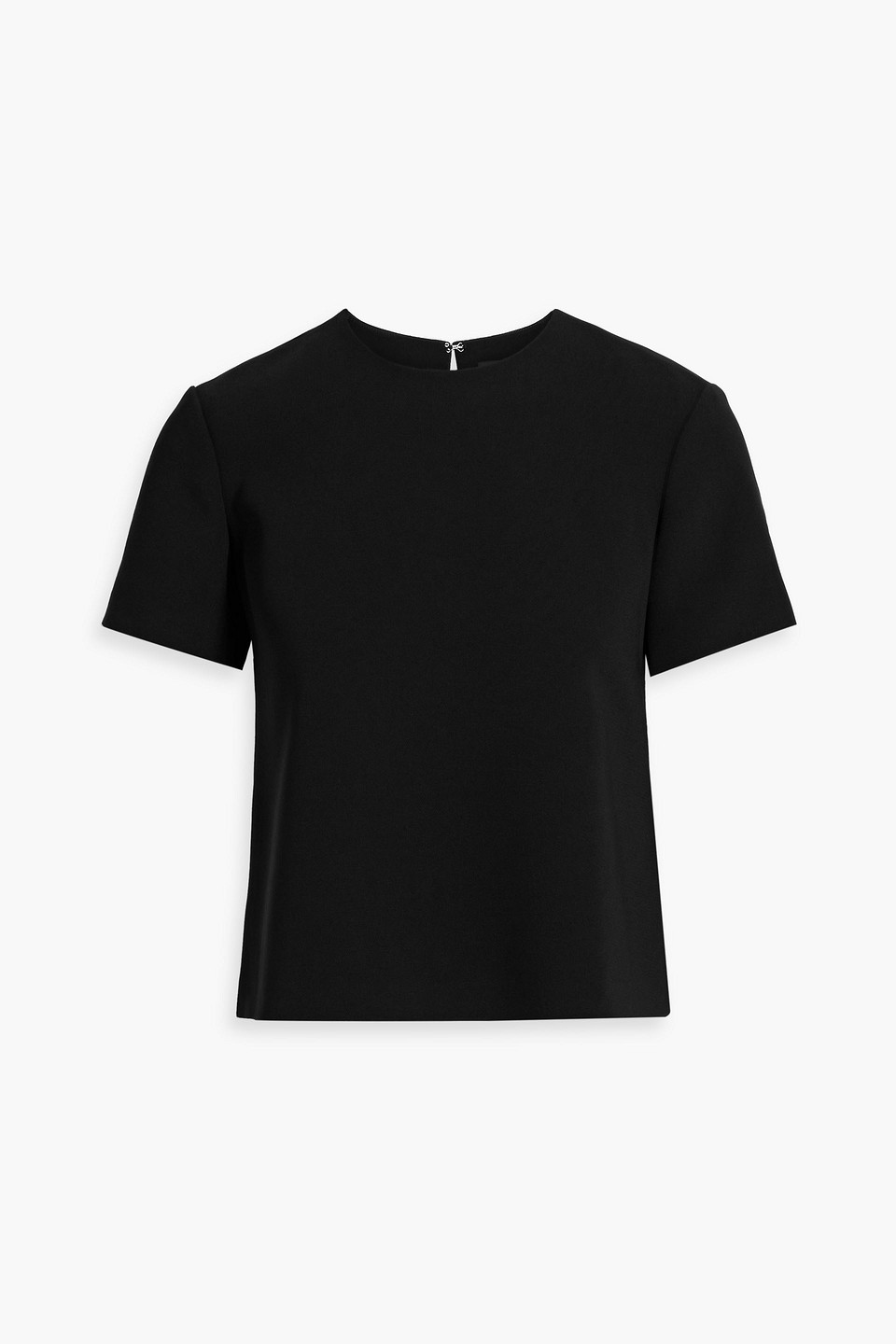 Theory Crepe Top In Black