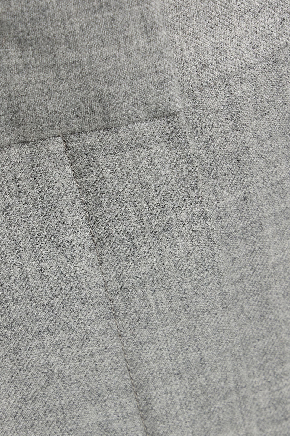 Theory Wool Tapered Pants In Gray