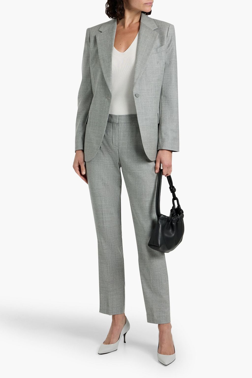 THEORY Wool tapered pants