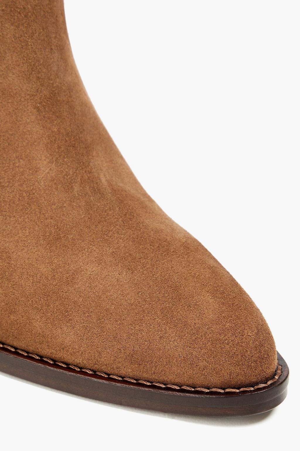 MAJE Suede cowboy boots