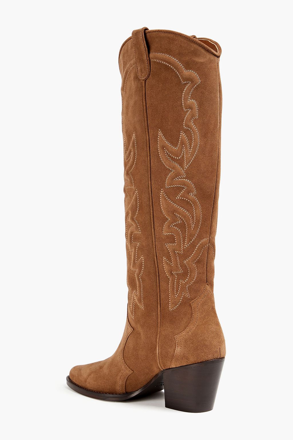 MAJE Suede cowboy boots