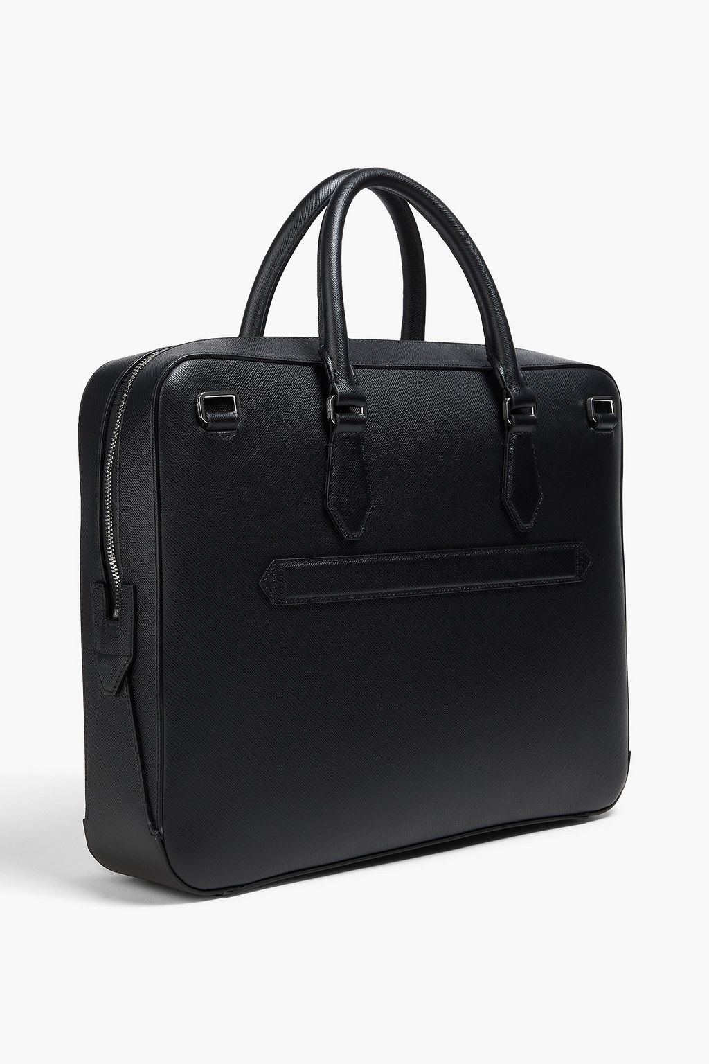 MONTBLANC Textured-leather laptop bag