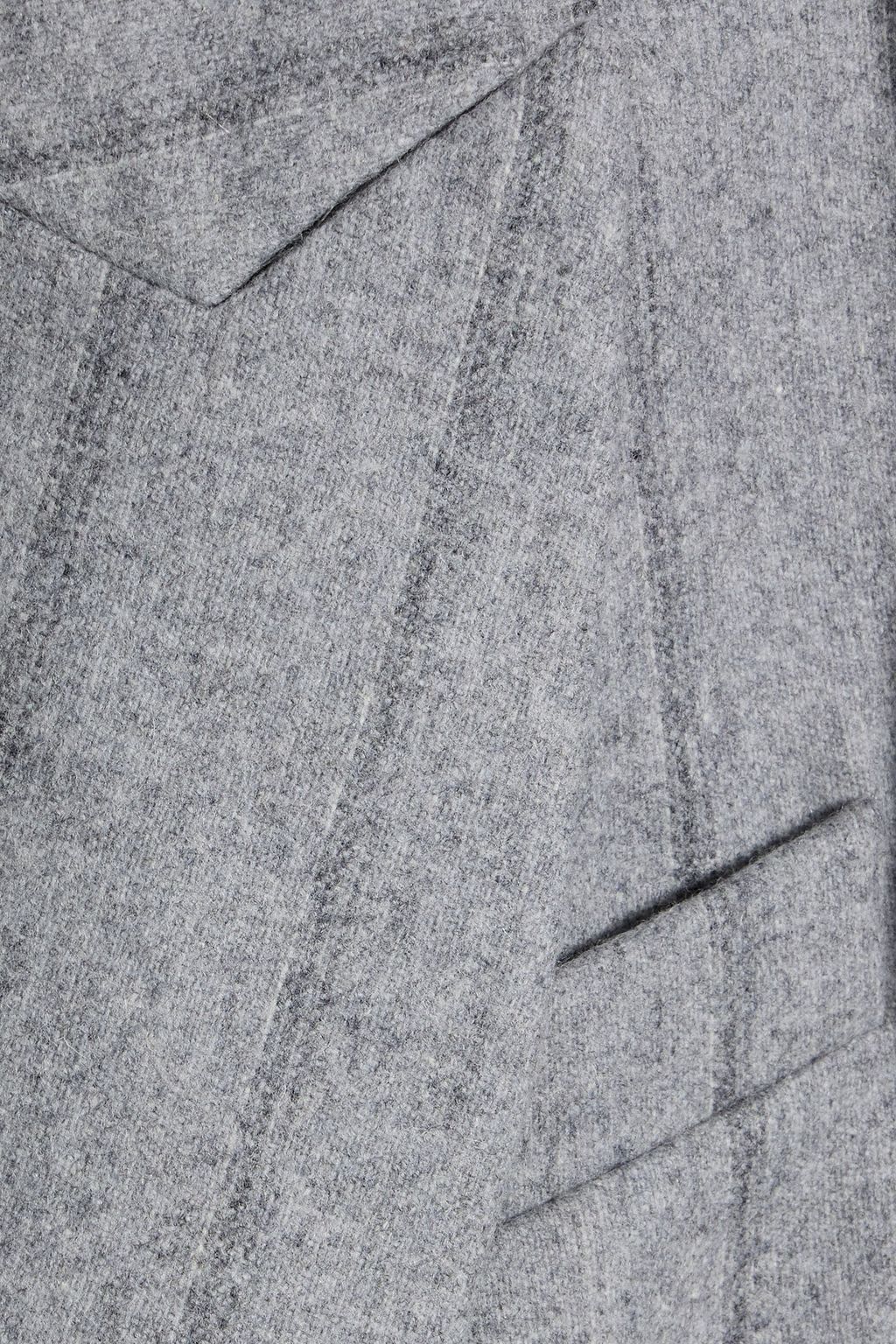 BRUNELLO CUCINELLI Pinstriped wool-blend blazer