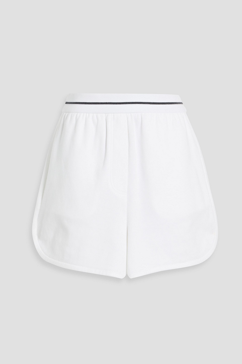 Brunello Cucinelli Cotton-blend Piqué Shorts