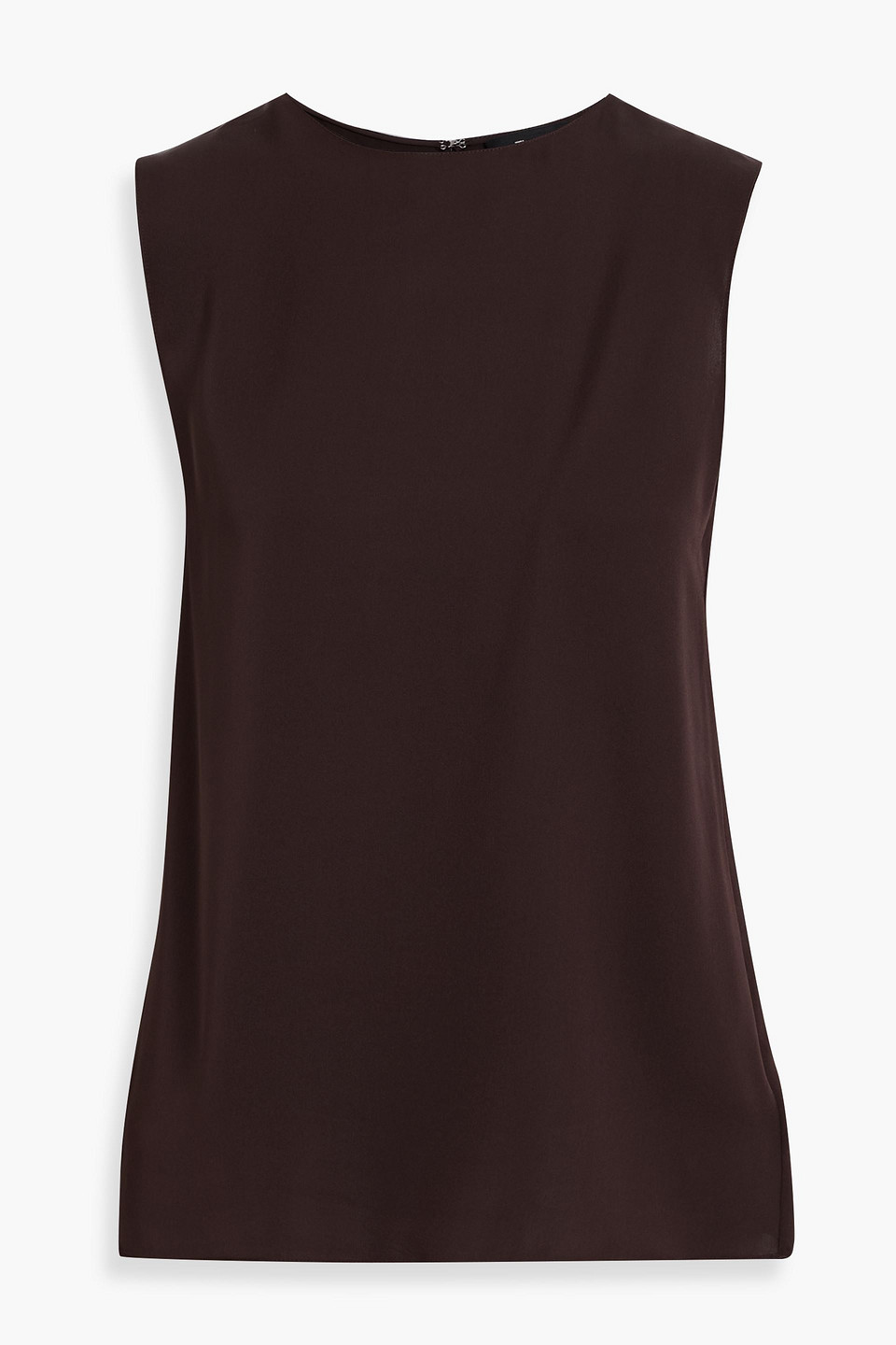 Silk-satin top