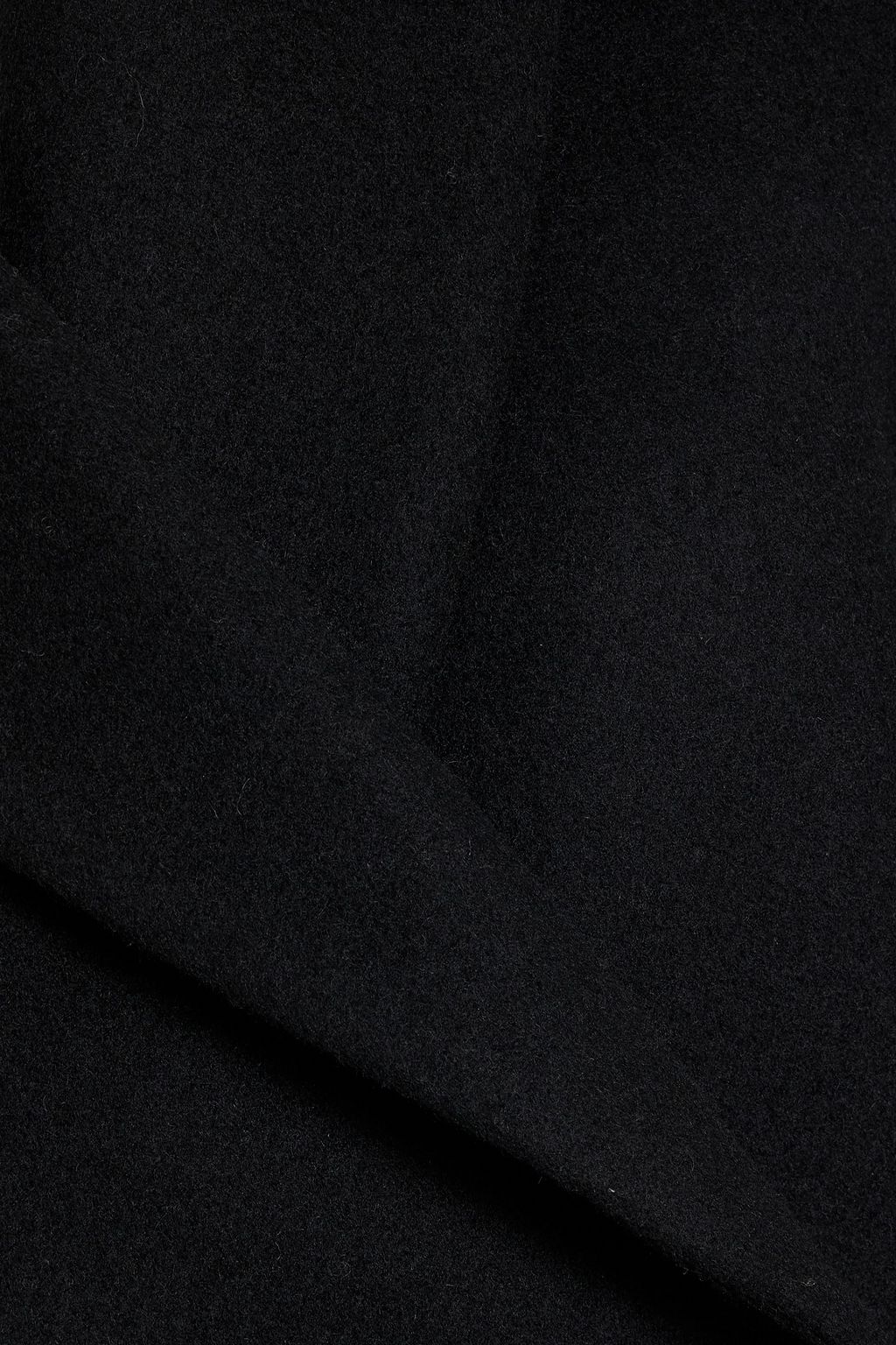 THEORY Double-breasted wool-blend felt coat