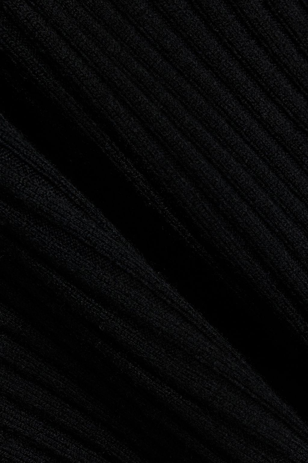 THEORY Ribbed merino wool-blend midi dress