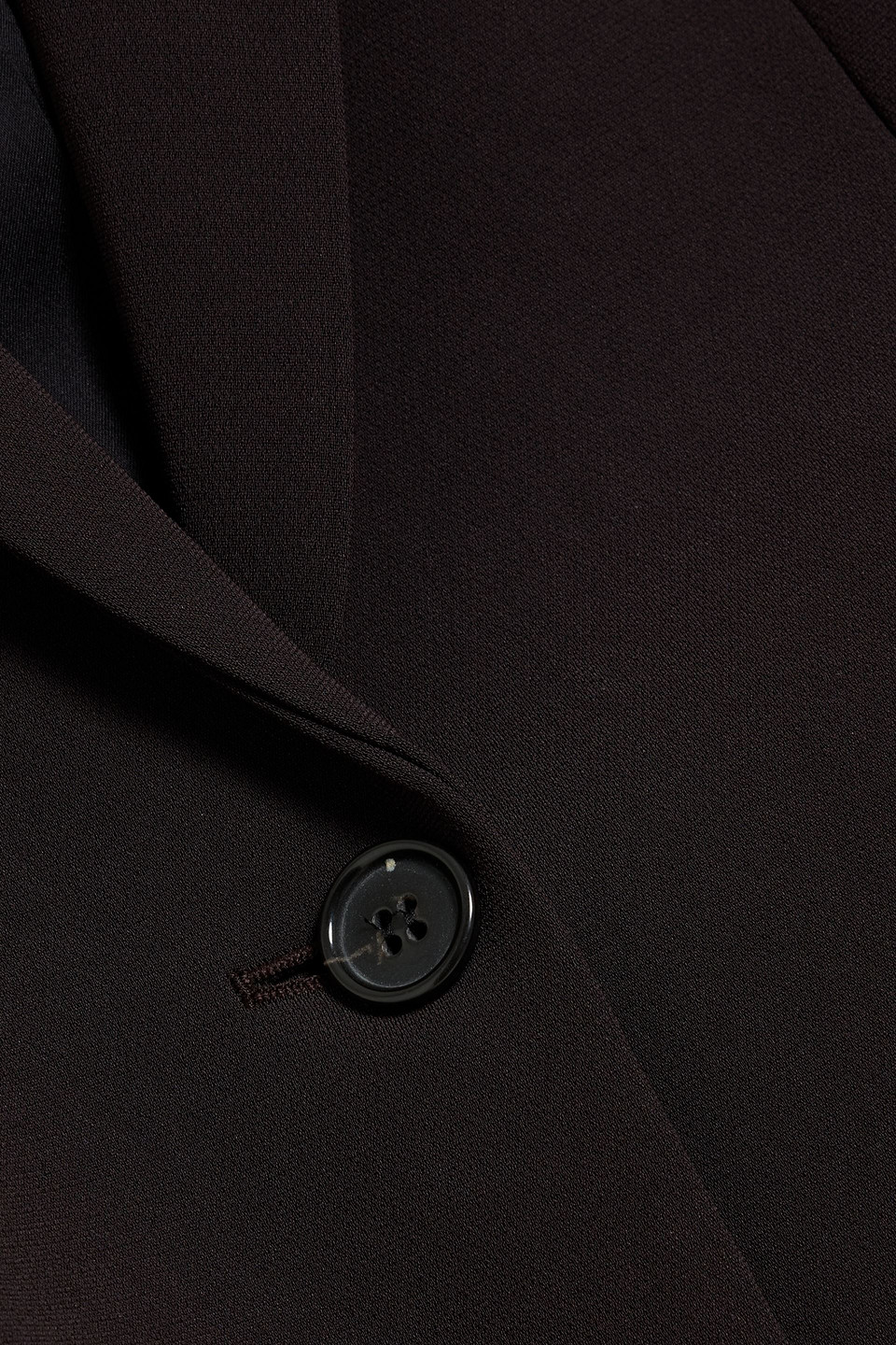 Theory Crepe Blazer In Brown