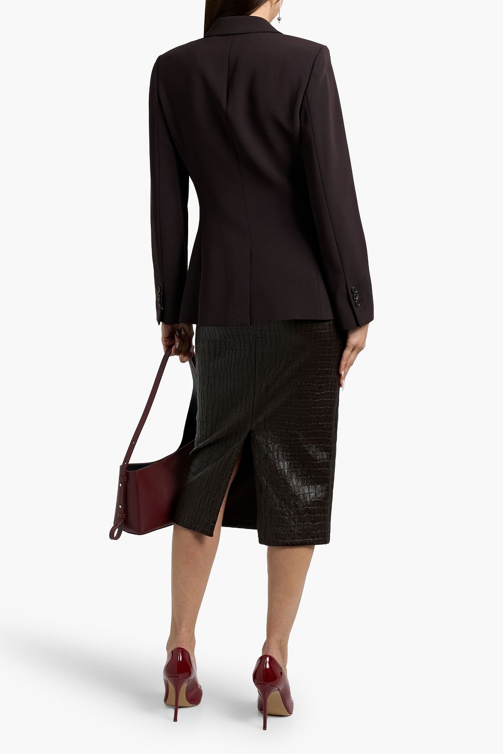 THEORY Staple crepe blazer