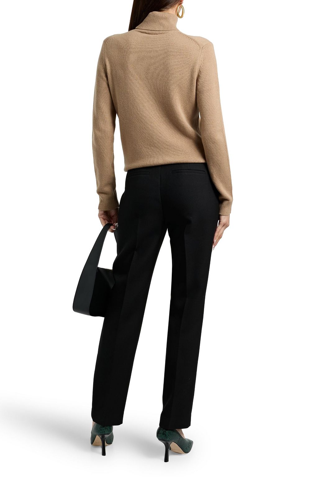 THEORY Wool-blend twill straight-leg pants